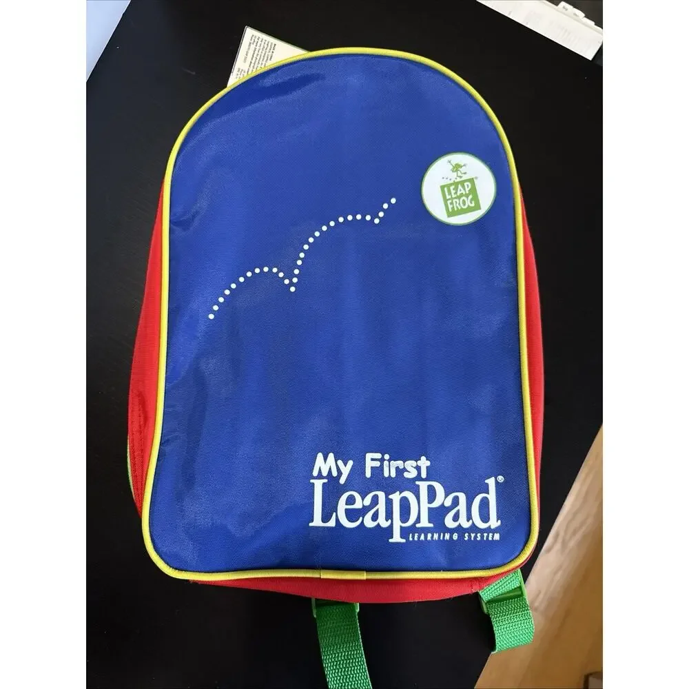 Vintage LeapFrog My First LeapPad Backpack Book Bag NWT Backpack Only